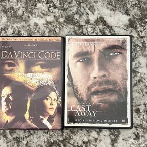 The Da Vinci Code & Cast Away DVD 2-Pack - Brown, Cream